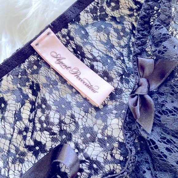 Agent Provocateur black lace tie panties - Picture 4 of 7